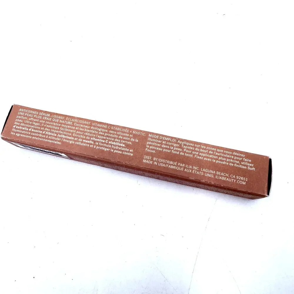ILIA Beauty True Skin Serum Concealer #SC10 Licorice NEW in Box 5 ml 0.16oz